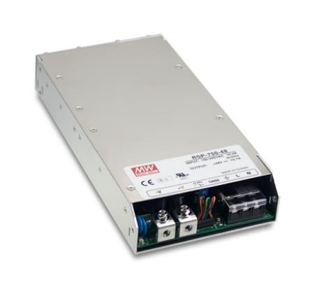 RSP-750 series Single adjustable voltage output with power factor correction 1U thin switching power supply